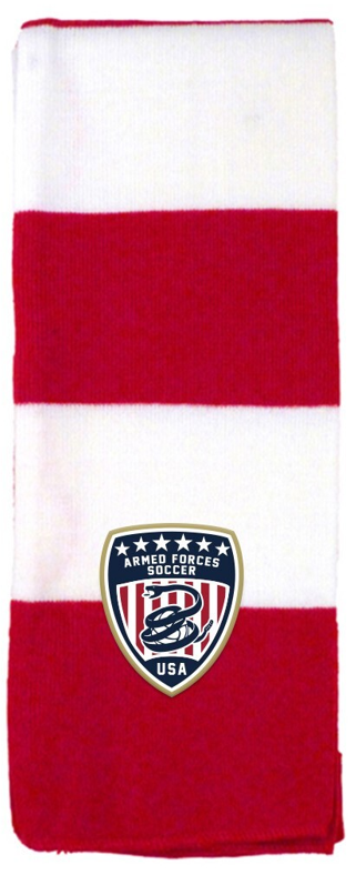 US Armed Forces Soccer Custom Stadium Scarf