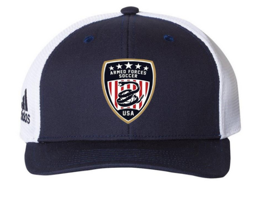 US Armed Forces Soccer Adidas Meshback Hat